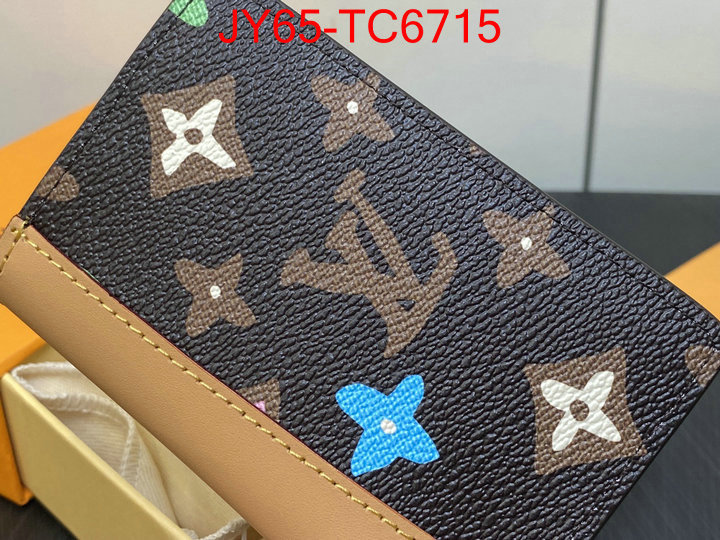 LV Bags(TOP)-Wallet only sell high-quality ID: TC6715 $: 65USD,