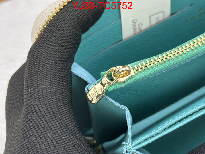 LV Bags(4A)-Wallet 7 star quality designer replica ID: TC5752 $: 39USD,