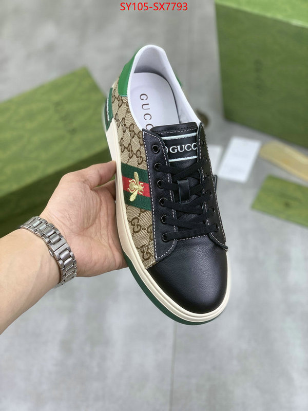 Men Shoes-Gucci 2024 replica wholesale cheap sales online ID: SX7793 $: 105USD