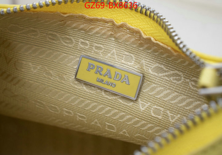 Prada Bags(4A)-Re-Edition 2005 china sale ID: BX8636 $: 69USD,