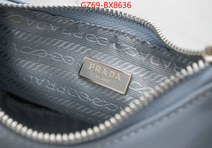 Prada Bags(4A)-Re-Edition 2005 china sale ID: BX8636 $: 69USD,