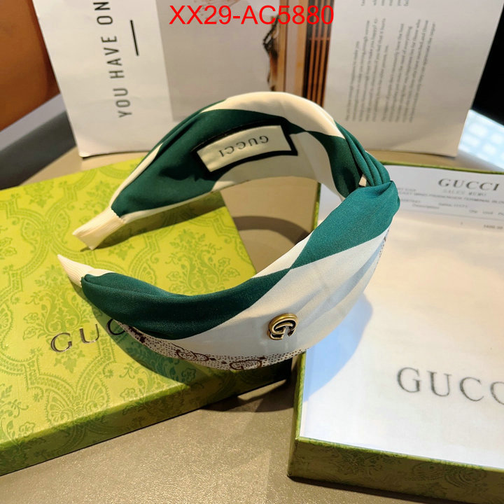 Hair band-Gucci luxury shop ID: AC5880 $: 29USD