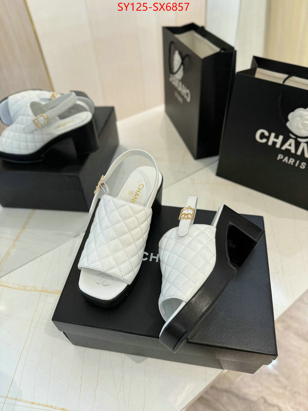 Women Shoes-Chanel replcia cheap ID: SX6857 $: 125USD