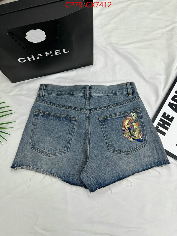 Clothing-Chanel copy ID: CX7412 $: 79USD