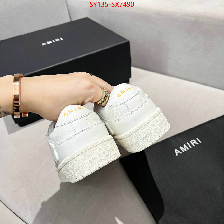 Men Shoes-AMIRI aaaaa+ replica designer ID: SX7490 $: 135USD