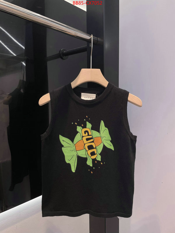 Clothing-Gucci good ID: CX7052 $: 85USD