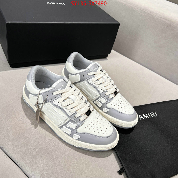 Men Shoes-AMIRI aaaaa+ replica designer ID: SX7490 $: 135USD