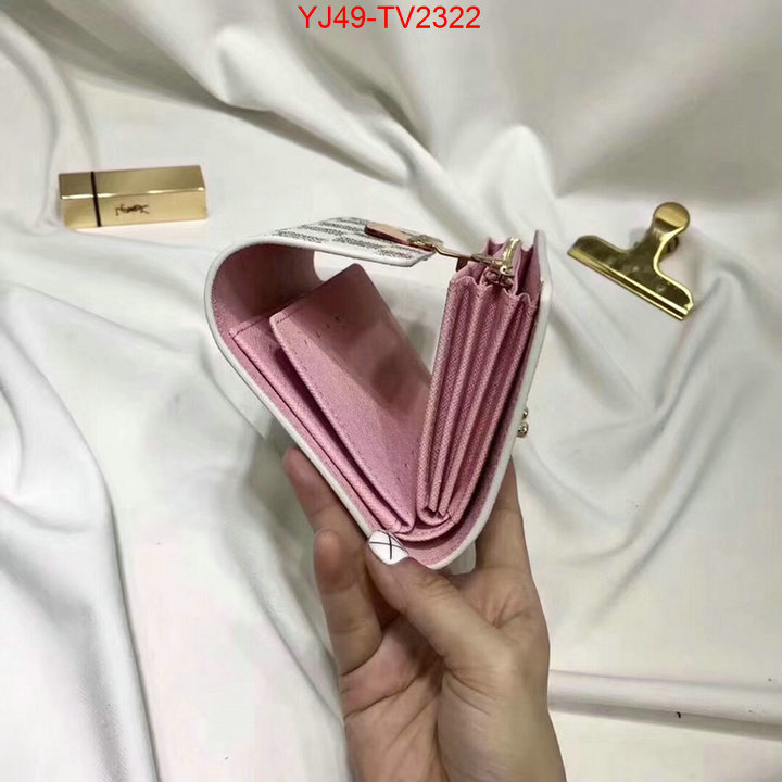 LV Bags(4A)-Wallet is it ok to buy ID: TV2322 $: 49USD