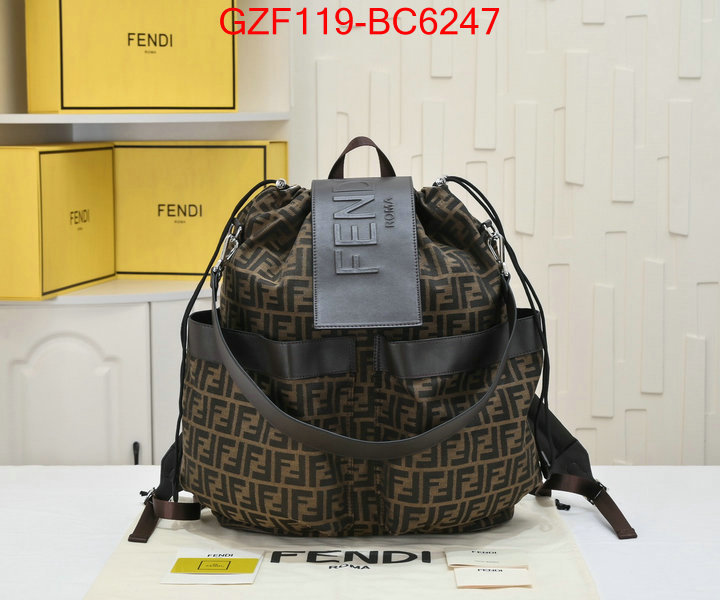 Fendi Bags(4A)-Backpack- brand designer replica ID: BC6247 $: 119USD,