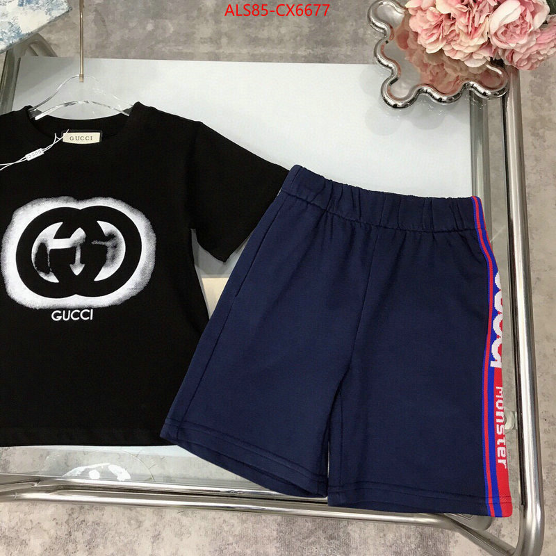 Kids clothing-Gucci wholesale imitation designer replicas ID: CX6677 $: 85USD