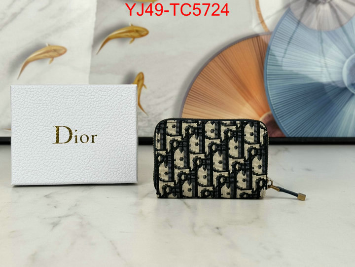 Dior Bags(4A)-Wallet- luxury 7 star replica ID: TC5724 $: 49USD,