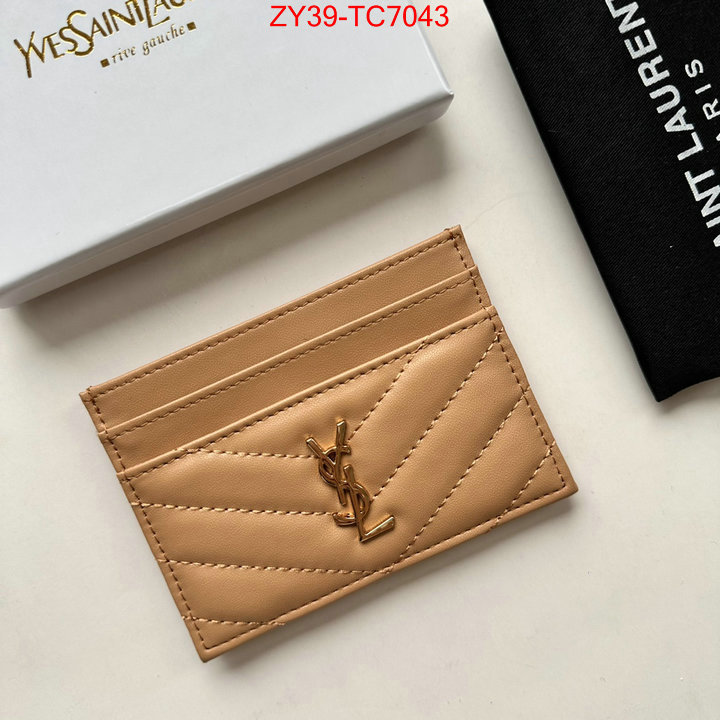 YSL Bags(4A)-Wallet- best replica 1:1 ID: TC7043 $: 39USD,