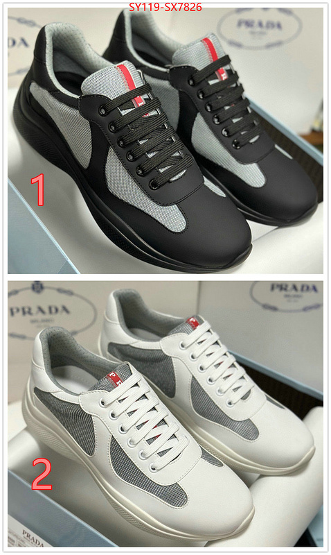 Men shoes-Prada best fake ID: SX7826 $: 119USD