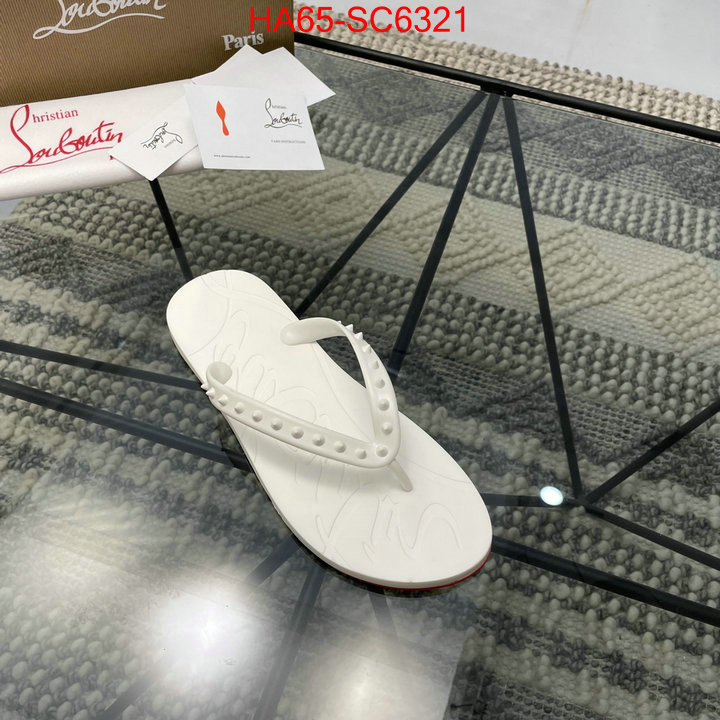 Men Shoes-Christian Louboutin knockoff highest quality ID: SC6321 $: 65USD