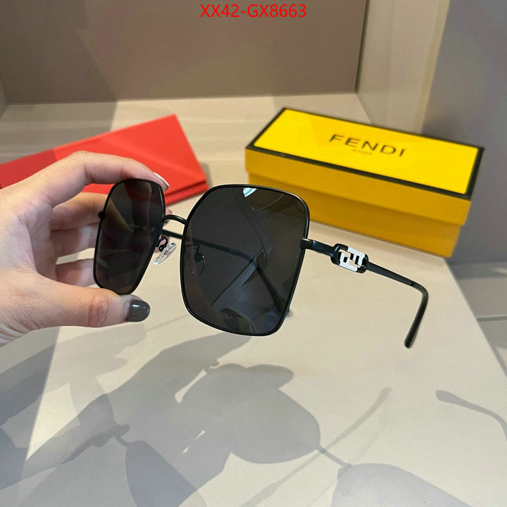 Glasses-Fendi wholesale replica ID: GX8663 $: 42USD