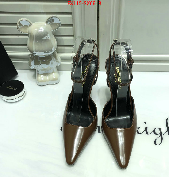 Women Shoes-YSL knockoff highest quality ID: SX6819 $: 115USD