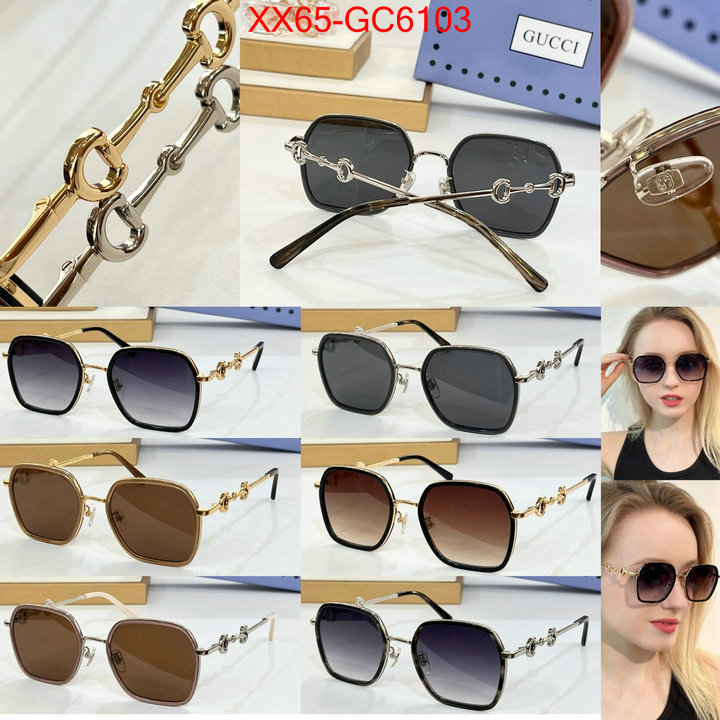 Glasses-Gucci copy aaaaa ID: GC6103 $: 65USD