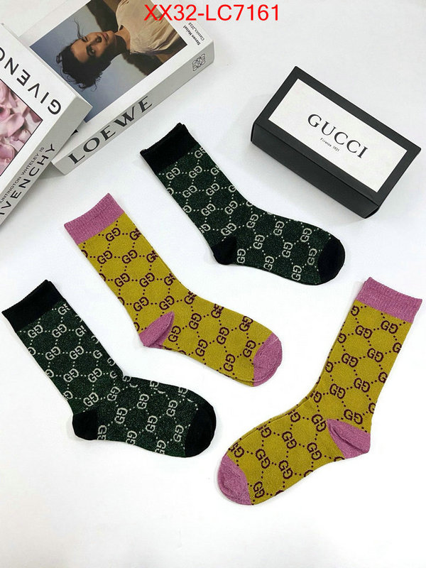 Sock-Gucci 2024 perfect replica designer ID: LC7161 $: 32USD