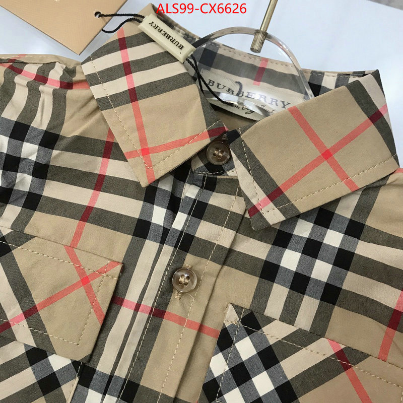 Kids clothing-Burberry top sale ID: CX6626 $: 99USD