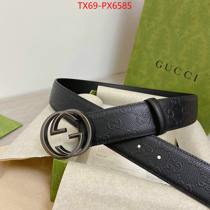 Belts-Gucci buy best high-quality ID: PX6585 $: 69USD