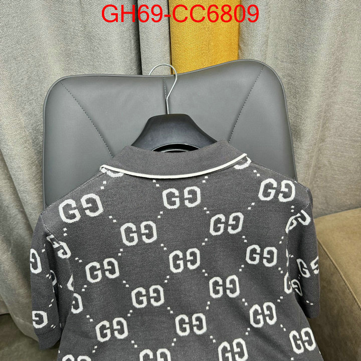 Clothing-Gucci cheap replica ID: CC6809 $: 69USD