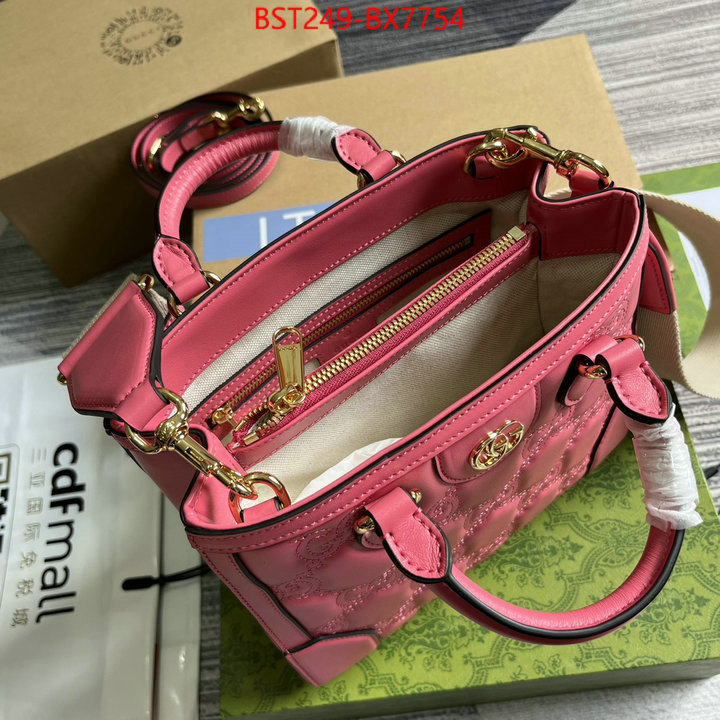 Gucci Bags(TOP)-Handbag- where can i buy the best quality ID: BX7754 $: 249USD,