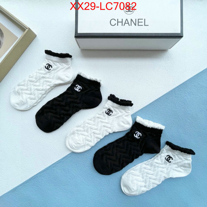 Sock-Chanel what 1:1 replica ID: LC7082 $: 29USD