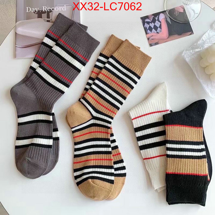 Sock-Burberry from china 2024 ID: LC7062 $: 32USD