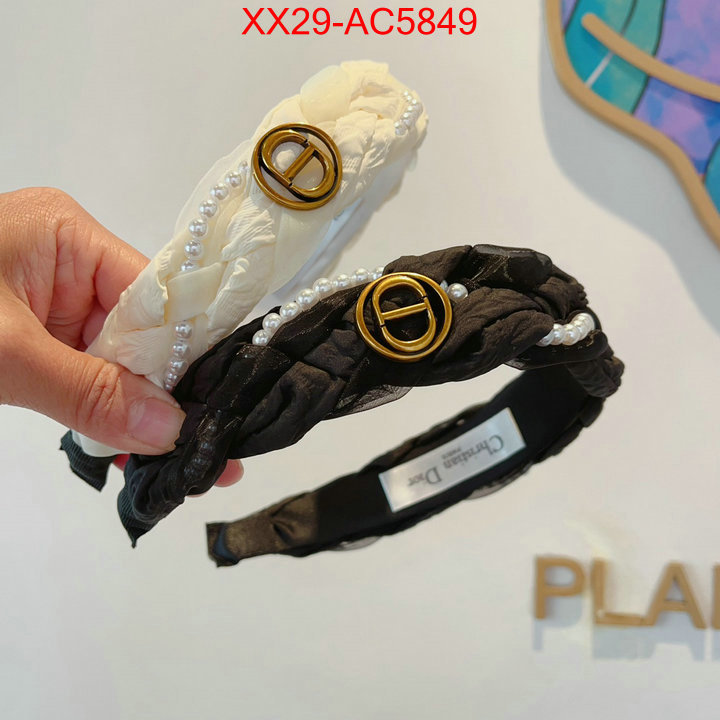 Hair band-Dior luxury 7 star replica ID: AC5849 $: 29USD