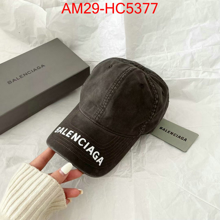 Cap(Hat)-Balenciaga exclusive cheap ID: HC5377 $: 29USD
