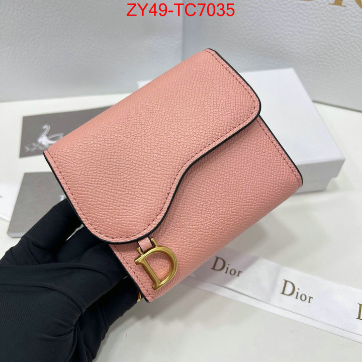 Dior Bags(4A)-Wallet- where to buy fakes ID: TC7035 $: 49USD,