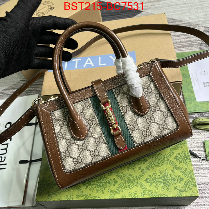 Gucci Bags(TOP)-Handbag- 2024 replica ID: BC7531 $: 215USD,