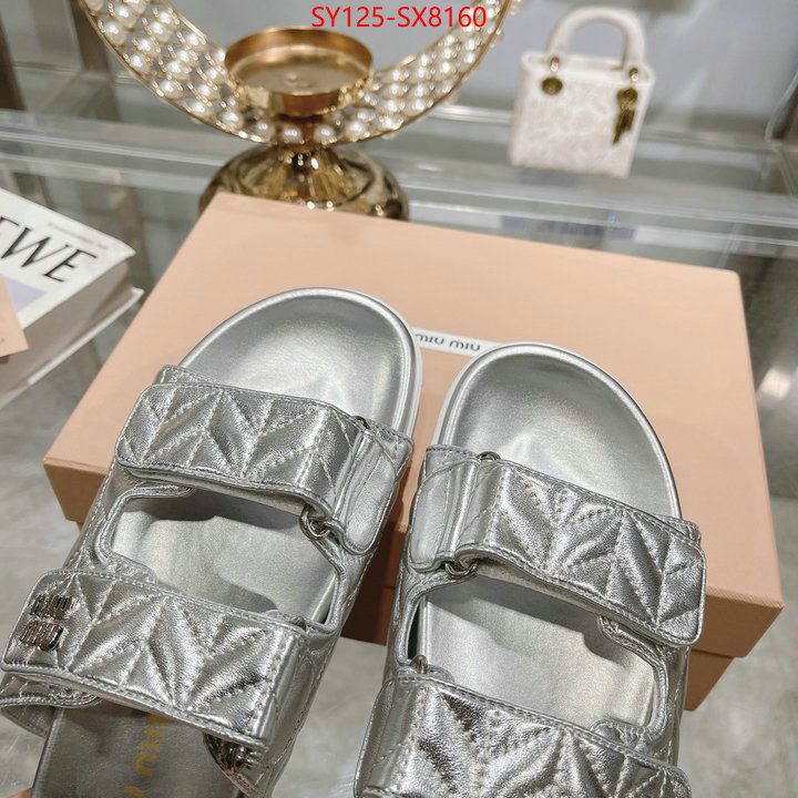 Women Shoes-Miu Miu is it illegal to buy ID: SX8160 $: 125USD