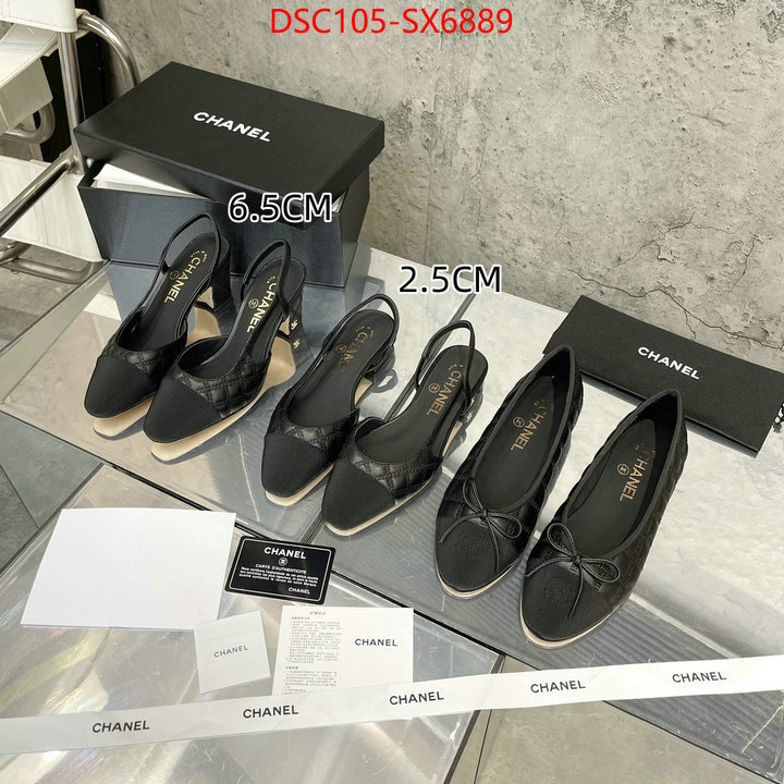 Women Shoes-Chanel 1:1 ID: SX6889 $: 105USD