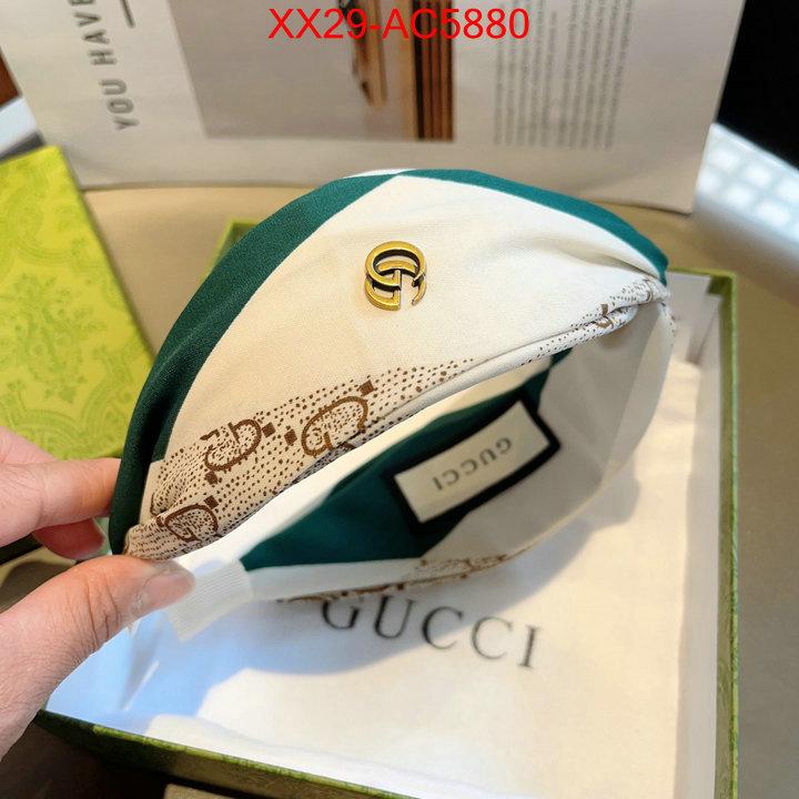 Hair band-Gucci luxury shop ID: AC5880 $: 29USD