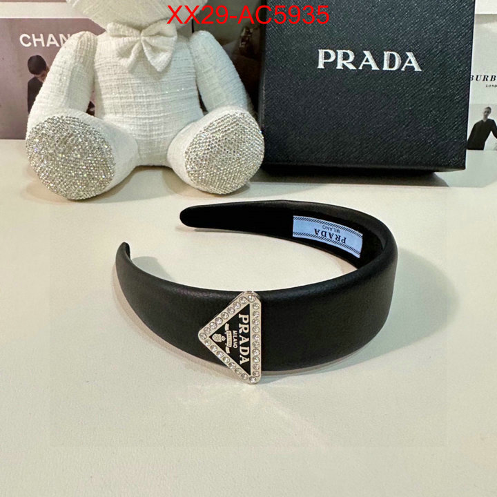 Hair band-Prada best quality fake ID: AC5935 $: 29USD