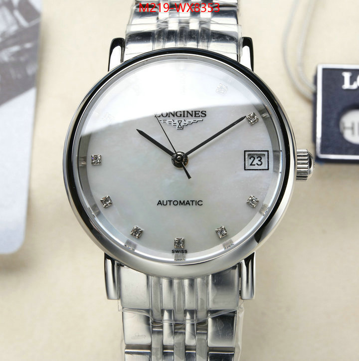 Watch(TOP)-Longines aaaaa+ replica ID: WX8353 $: 219USD