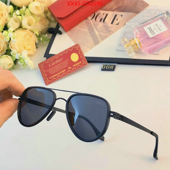 Glasses-Cartier what ID: GX8595 $: 45USD