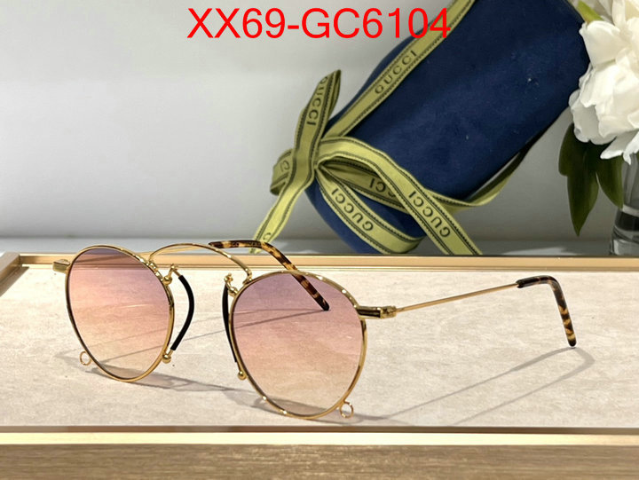 Glasses-Gucci the highest quality fake ID: GC6104 $: 69USD