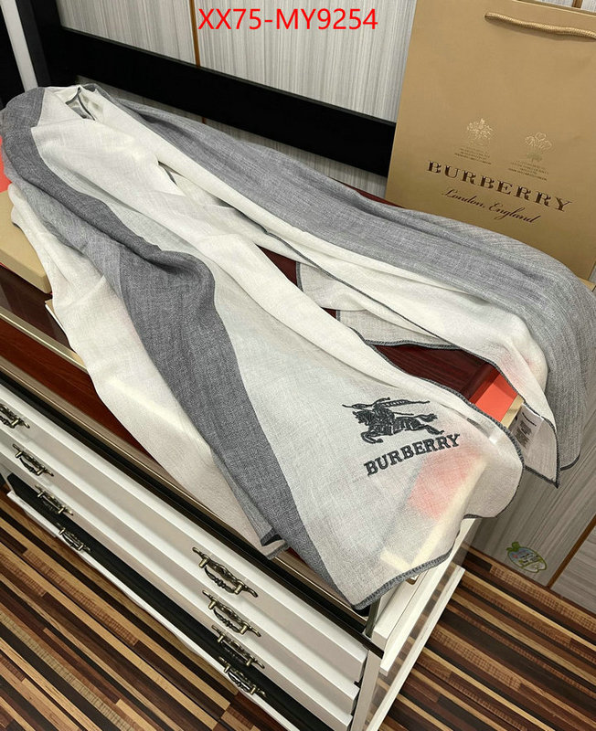 Scarf-Burberry replica shop ID: MY9254 $: 75USD