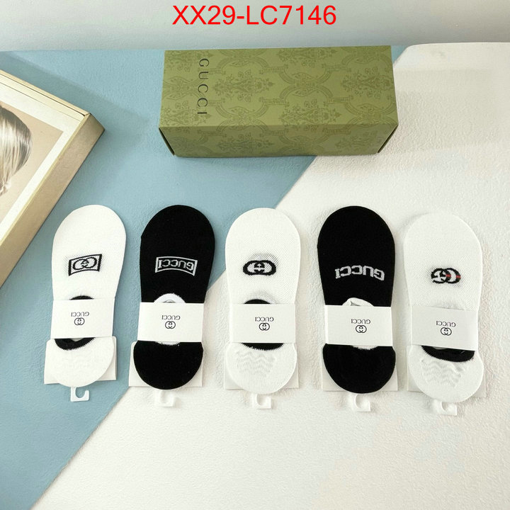 Sock-Gucci top designer replica ID: LC7146 $: 29USD