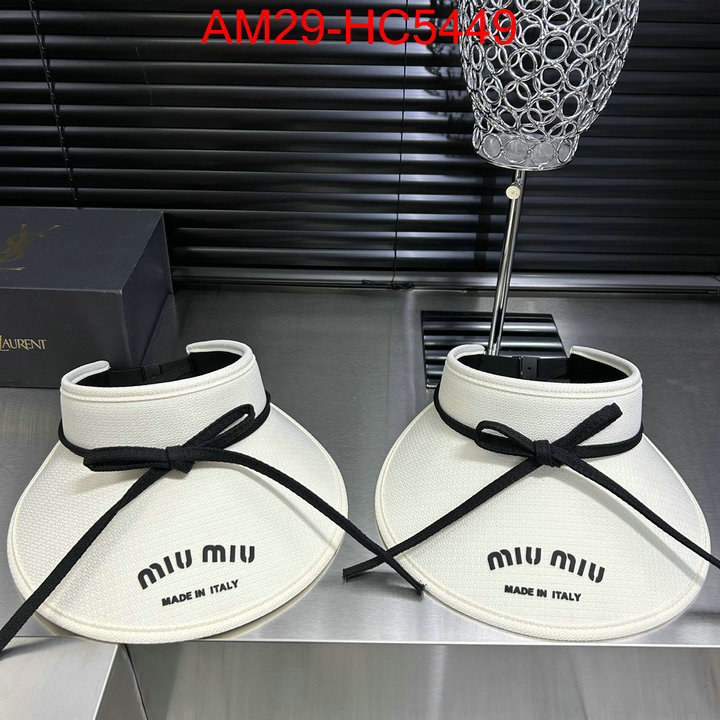 Cap(Hat)-Miu Miu where should i buy to receive ID: HC5449 $: 29USD