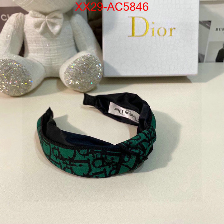 Hair band-Dior mirror copy luxury ID: AC5846 $: 29USD