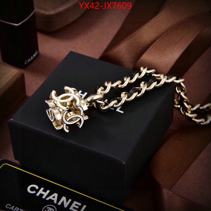 Jewelry-Chanel best quality replica ID: JX7609 $: 42USD