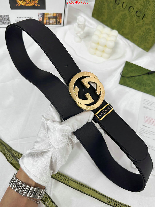 Belts-Gucci for sale cheap now ID: PX7888 $: 65USD