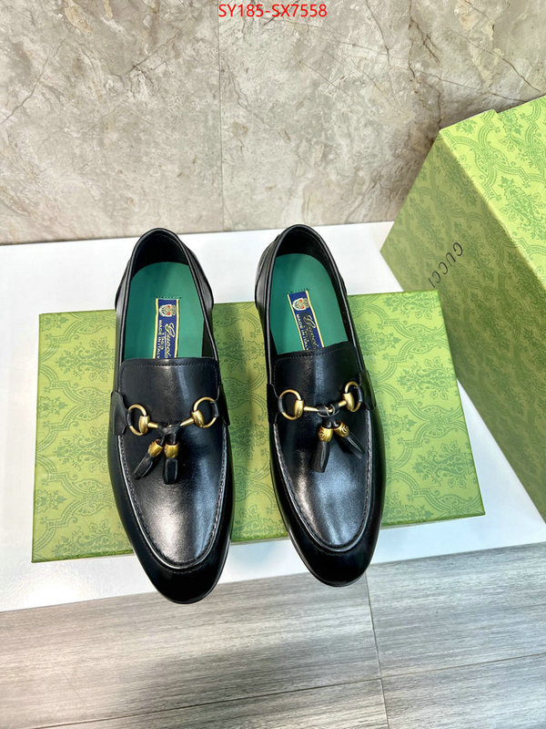 Men Shoes-Gucci luxury fashion replica designers ID: SX7558 $: 185USD