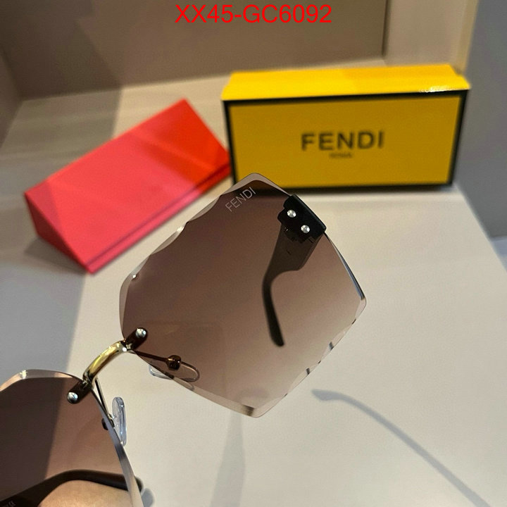 Glasses-Fendi best luxury replica ID: GC6092 $: 45USD