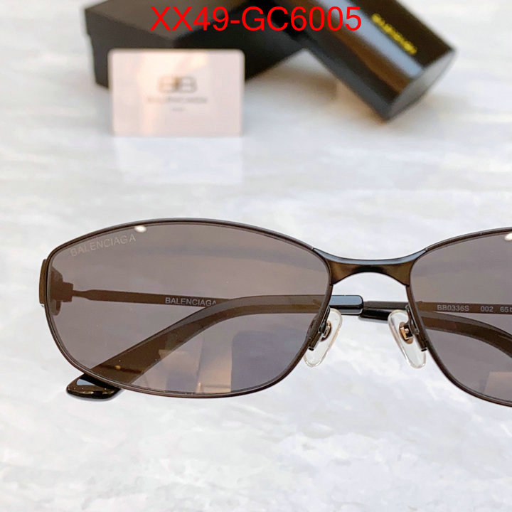 Glasses-Balenciaga top quality designer replica ID: GC6005 $: 49USD