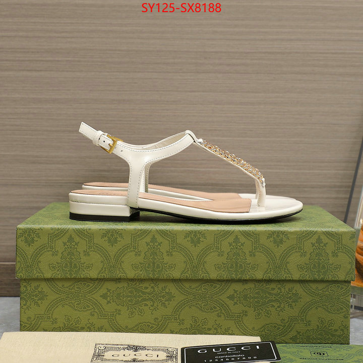 Women Shoes-Gucci outlet 1:1 replica ID: SX8188 $: 125USD