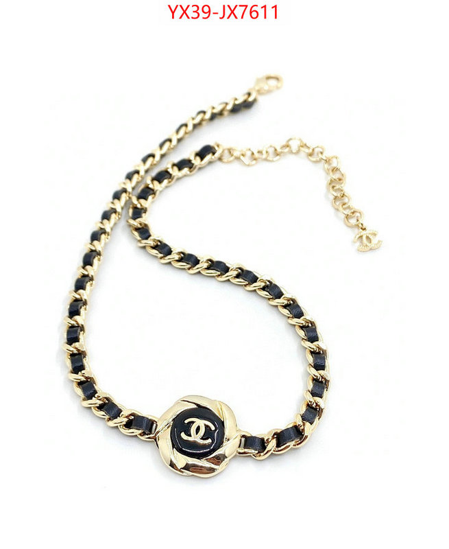 Jewelry-Chanel wholesale imitation designer replicas ID: JX7611 $: 39USD